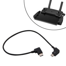 Кабель OTG MicroUSB–Type-C 28см для пульта DJI Spark, Mavic Pro, Air, з’єднувальний адаптер