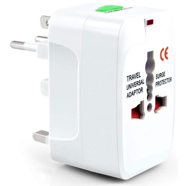 Туристичний універсальний мережевий перехідник адаптер розеток і вилок EU UK US AU