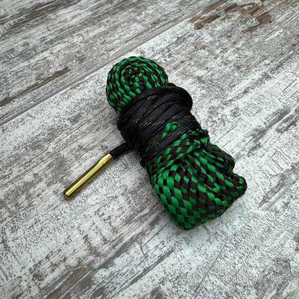 Протяжка-шнур змійка для чищення ствола зброї, калібр 22, 223, 5.56 мм, G02 без розбору стволу