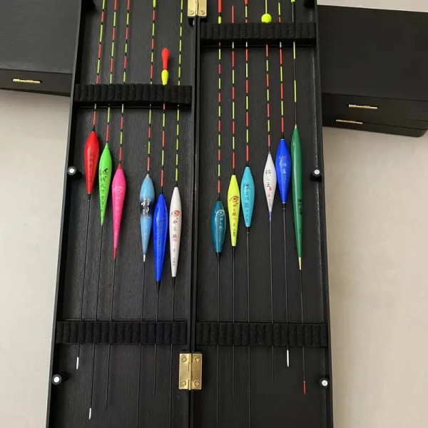 Набір поплавків зі світлодіодами 3 шт, нічна риболовля, батарейки CR425 у комплекті, тубуси