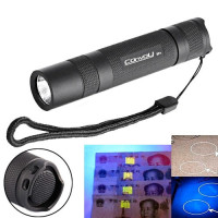 Кишеньковий ультрафіолетовий ліхтар Convoy S2+ Nichia 365 нм UV 700 мА акумуляторний