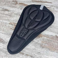 Накладка чохол на сідло велосипеда м’яка поролонова для велосидіння комфортна