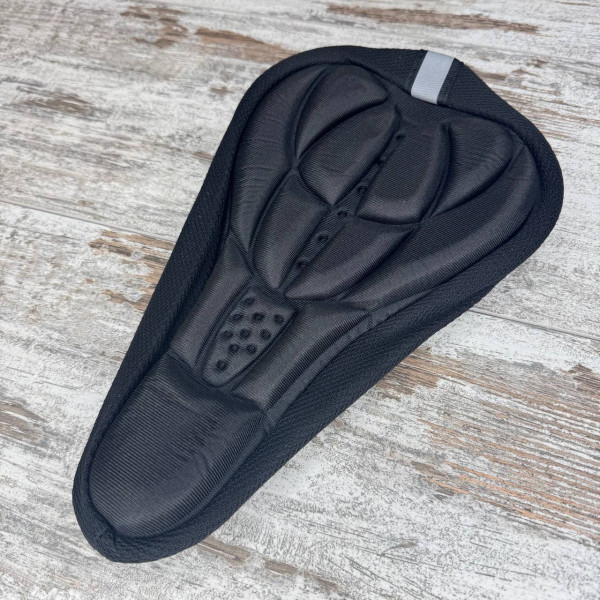 Накладка чохол на сідло велосипеда м’яка поролонова для велосидіння комфортна