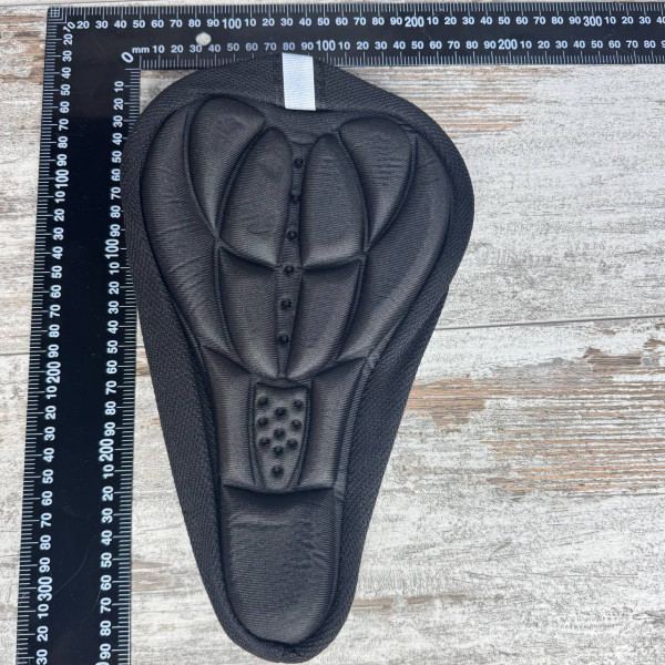 Накладка чохол на сідло велосипеда м’яка поролонова для велосидіння комфортна