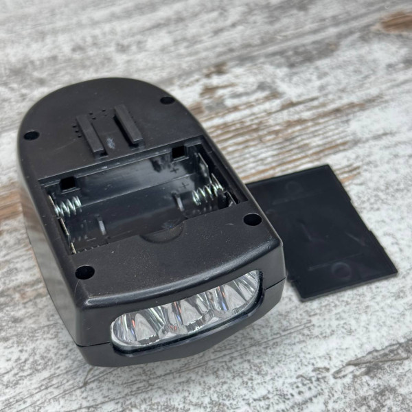 Ліхтар та сигнал 2в1 для велосипеда, яскраве світло та гучний дзвінок-гудок на кермо, універсальна установка на кермо