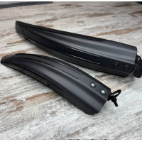 Комплект велосипедних крил-бризковиків для захисту від бруду та води, переднє і заднє, універсальний розмір