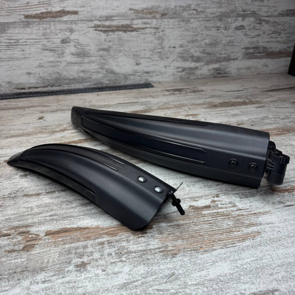 Комплект велосипедних крил-бризковиків для захисту від бруду та води, переднє і заднє, універсальний розмір