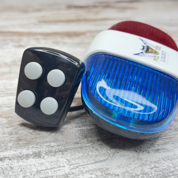 Велосипедний гудок у вигляді поліцейської сирени електронний дзвінок для дитячого велосипеда