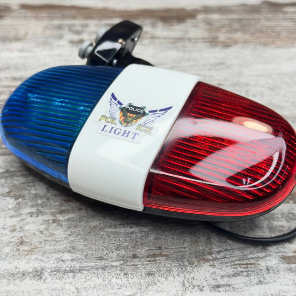 Велосипедний гудок у вигляді поліцейської сирени електронний дзвінок для дитячого велосипеда