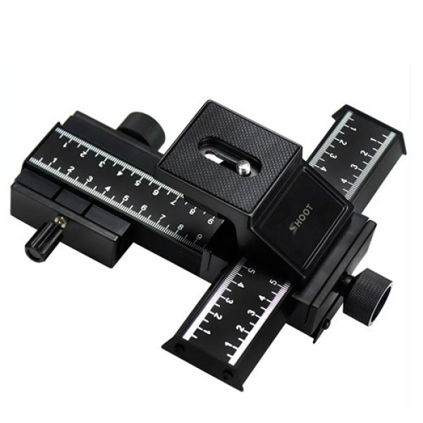 Дворівнева макро-рельса LP-04 Shoot XT-360 для точної фокусування камери та макрозйомки