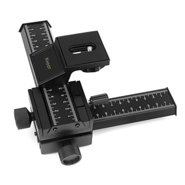 Дворівнева макро-рельса LP-04 Shoot XT-360 для точної фокусування камери та макрозйомки