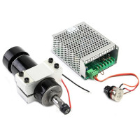 Шпиндель 500Вт для ЧПУ верстата, хомут і БЖ з регулятором обертів 110-220 В