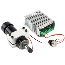 Шпиндель 500Вт для ЧПУ верстата, хомут і БЖ з регулятором обертів 110-220 В