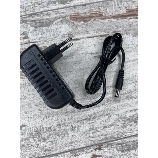 Блок живлення 12В 2А, мережевий адаптер із LED-індикатором, штекер 5.5×2.5 мм для електроніки