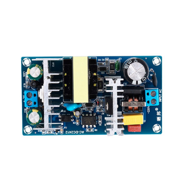 Блок живлення безкорпусний відкритий 12В 5А 60Вт, імпульсний адаптер для LED, камер, 3D-принтерів