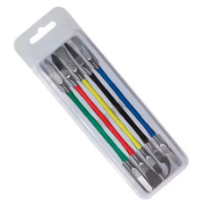 Набір ножів лез для демонтажу мікросхем зняття клею двосторонні нержавіюча сталь