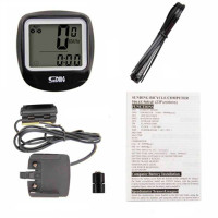 Велокомп’ютер SunDING SD-568AE, одометр, спідометр, 23 функції, велоаксесуари