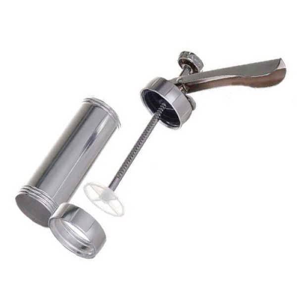 Шприц кондитерський прес для тіста крему нержавійний з 24 насадками для випічки