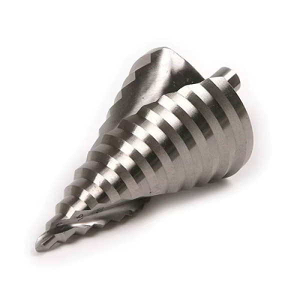 Ступінчасте свердло по металу HSS 6-60мм, конусне крокове свердло, роззенковка отворів
