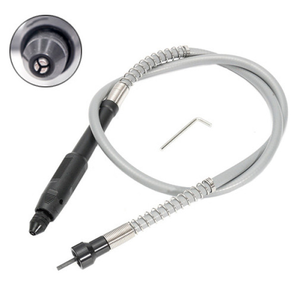 Гнучкий вал подовжувач 107см з пружинами для дриля та шуруповерта, насадка-адаптер