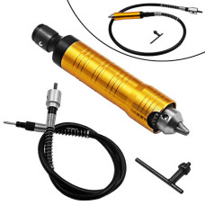 Гнучкий вал з патроном 0.3-6мм, подовжувач 95см для дрелі та шуруповерта, інструмент для точної роботи