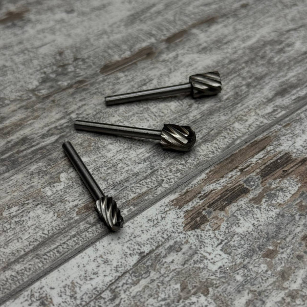 Набір борфрез по дереву 20шт HSS сталь, хвостовик 3мм для гравера та міні дрилі