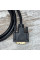 Кабель DVI-D (24+1) – HDMI 1.8 м, позолочені контакти, для передачі цифрового відеосигналу