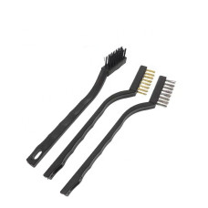 Набір щіток-кисточок 10 шт для чищення салону, коліс і різних деталей автомобіля, детейлінг, універсальні