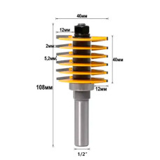 Фреза по дереву мікрошип 13мм для зрощування деталей ручним фрезером