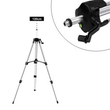 Алюмінієвий штатив 120см 5/8 для лазерного рівня та нівеліра професійна стійка