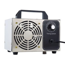 Керамічний іонізатор-озонатор повітря 60 г/год з таймером у корпусі з нержавіючої сталі для дому та офісу