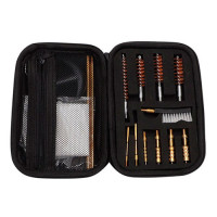 Універсальний набір для чищення зброї в текстильному чохлі — шомпол, йоржики, щітка, патчі та аксесуари