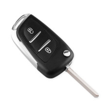 Викидний ключ Peugeot, корпус під чіп, 2 кнопки DKT0269, VA2, новий корпус автоключа
