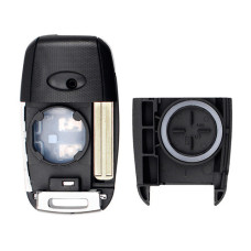 Викидний ключ KIA корпус під чіп, 4 кнопки DKT0269, лезо TOY40, запасний брелок для авто