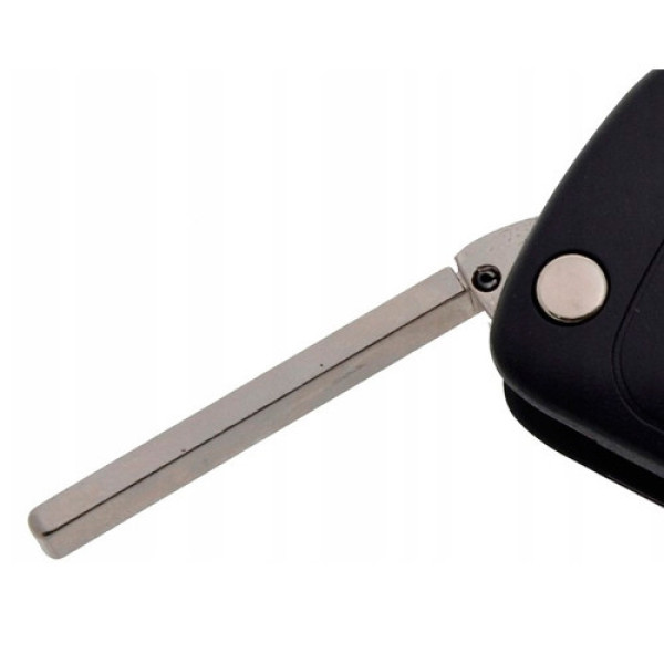 Викидний ключ Fiat, корпус під чіп, 3 кнопки, DKT0269, SIP22, смарт ключ, автоключ