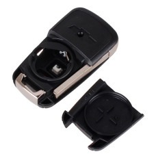 Викидний ключ Chevrolet, корпус під чіп, 4 кнопки, автоключ DKT0269, HU100, смарт корпус