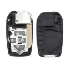 Викидний ключ Toyota, корпус під чіп, 2 кнопки, TOY47, NEW, автоключ смарт, корпус для заміни