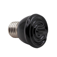 Лампа інфрачервона керамічна Е27 75Вт для тераріуму, підтримка оптимальної температури для рептилій та амфібій