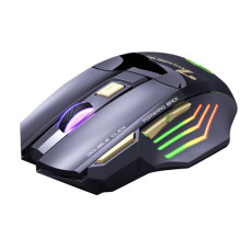 Бездротова миша iMice GW-X7, 2.4ГГц та Bluetooth, акумулятор, підсвітка, чорна