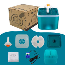 Питний фонтан для кішок та собак 2л USB з фільтром, автоматична поїлка для домашніх улюбленців