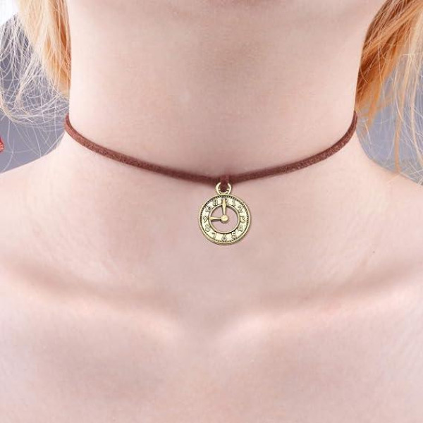 Набір декоративних шармів-підвісок у вигляді годинників, ~40 шт, метал золото, для рукоділля й декору