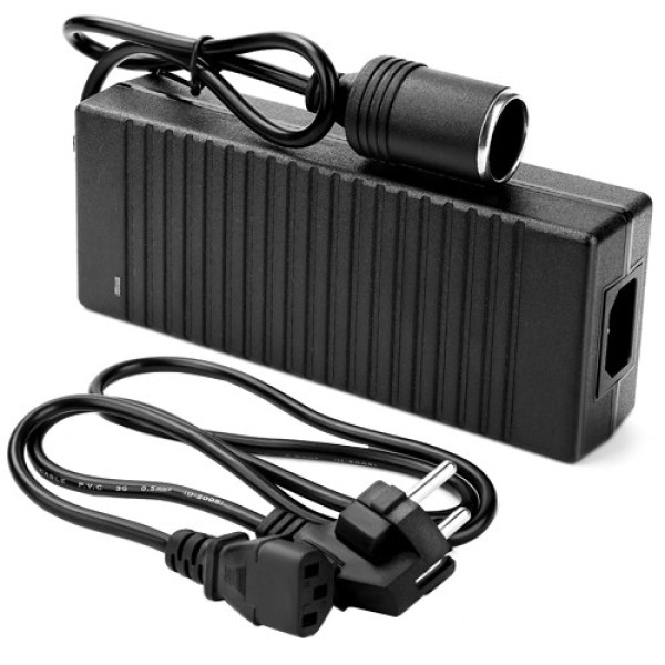 Блок живлення GL15A 220В–12В 15А 180Вт з роз’ємом прикурювача для автоаксесуарів