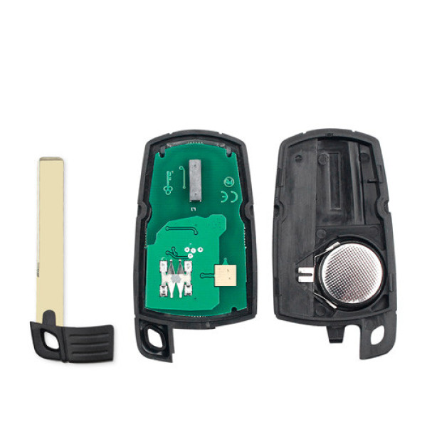 Ключ запалювання з чіпом ID48 KR55WK49127 для BMW E60 E70 E82 — 3 кнопки, запасний чіп-ключ з платою та батарейкою