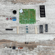 Конструктор електронний годинник AT89C2051 4 розряди ЗБЕРИ САМ DIY комплект