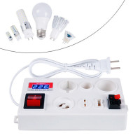 Тестер проверки светодиодных и энергосберегающих ламп E27, E14, B22, G10, G4–G9 с ЖК-дисплеем H-002