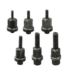 Адаптери для різьбових заклепок М3-М10, набір 6 шт сталевих перехідників