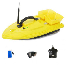 Прикормочний кораблик Mounthill T188 катер для риболовлі вантажопідйомність 1.5кг 500м жовтий