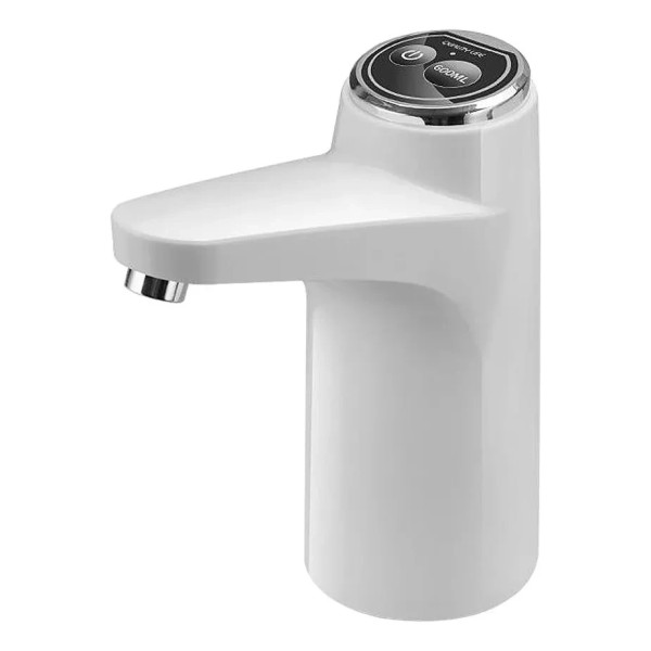 Помпа автоматична для води з акумулятором 1200мАч настільна вибір об’єму біла