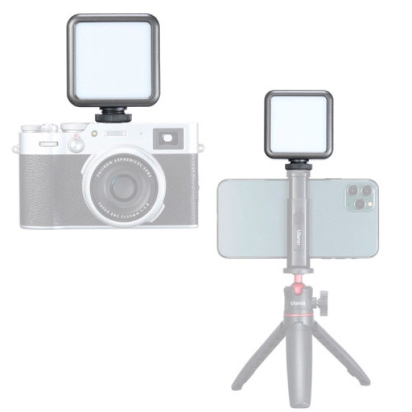 Накамерне LED-світло Ulanzi VL49 RGB, фотосвітильник 2000мАг, магнітне кріплення 1/4