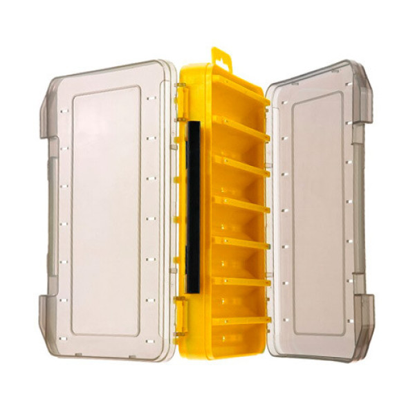 Коробка органайзер двостороння для снастей 195x130x37мм, 14 відділень, риболовля